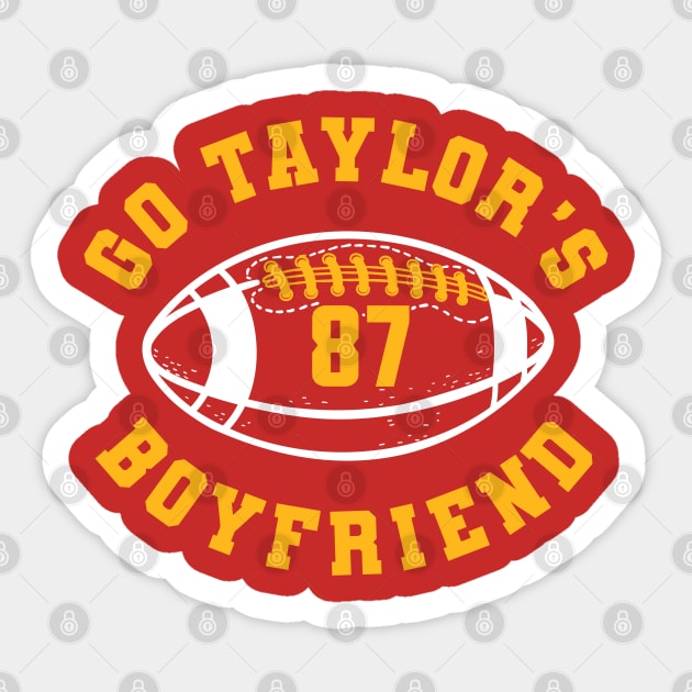 Go Taylor's Boyfriend Sticker by GraciafyShine